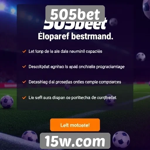 Benefícios e promoções disponíveis na 505bet